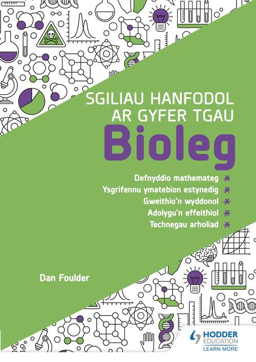 Book cover of Sgiliau Hanfodol ar gyfer TGAU Bioleg (Essential Skills for GCSE Biology: Welsh-language edition)
