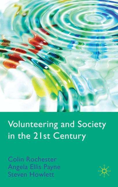 Book cover of Volunteering and Society in the 21st Century (PDF)