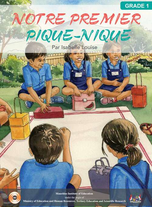 Book cover of Notre Premier Pique-Nique class 1 - MIE