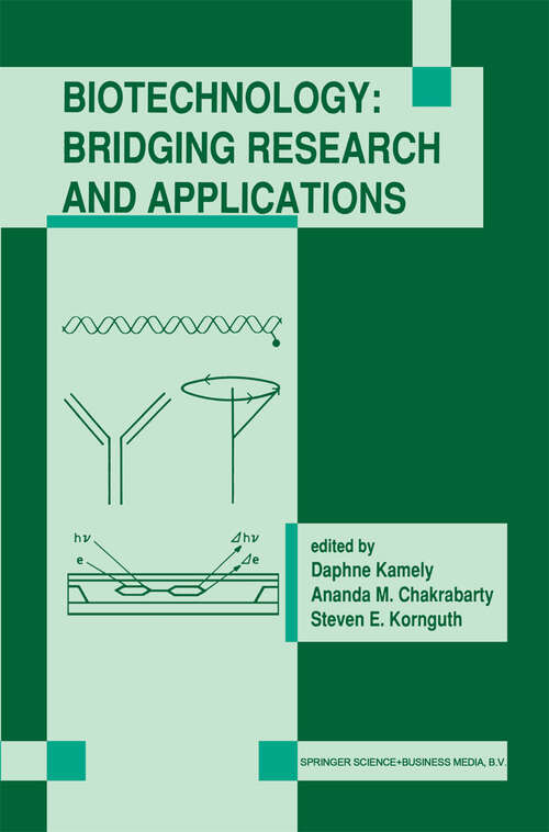 Book cover of Biotechnology: Proceedings of the U.S.-Israel Research Conference on Advances in Applied Biotechnology Biotechnology June 24–30, 1990; Haifa, Israel (1991)