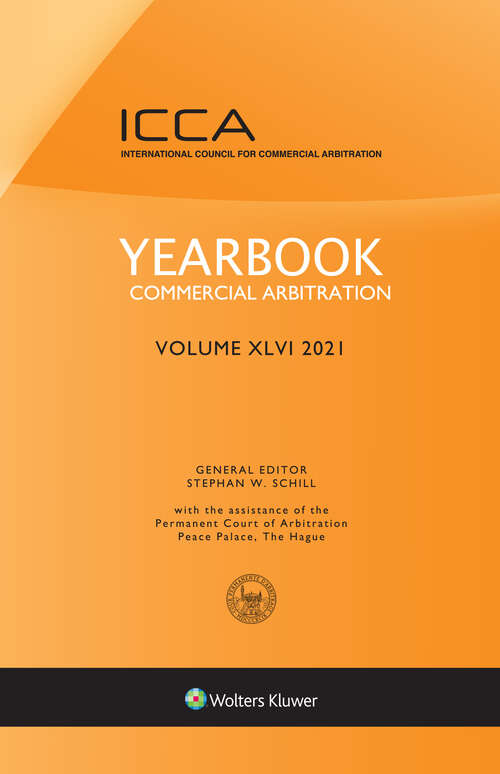 Book cover of Yearbook Commercial Arbitration, Volume XLVI (Yearbook Commercial Arbitration Series)