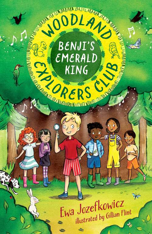 Book cover of Benji's Emerald King (The Woodland Explorers Club #1)