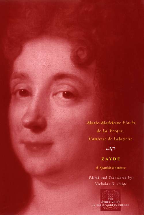 Book cover of Zayde: A Spanish Romance (The Other Voice in Early Modern Europe)
