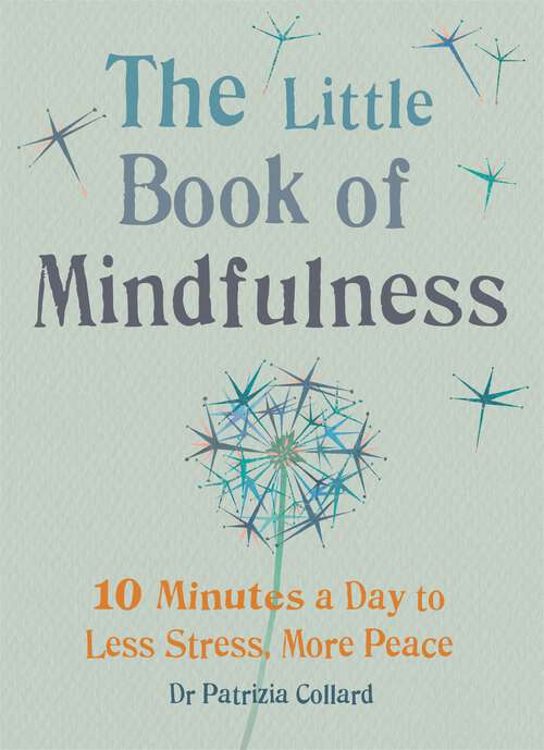 Book cover of The Little Book of Mindfulness: 10 minutes a day to less stress, more peace (MBS Little book of...)