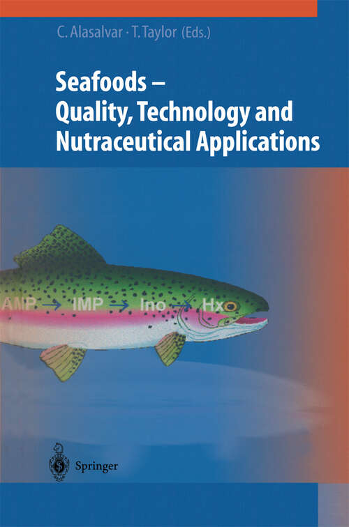 Book cover of Seafoods: Quality, Technology and Nutraceutical Applications (2002)