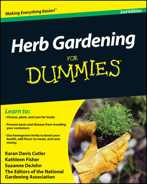 Book cover of Herb Gardening For Dummies (2)