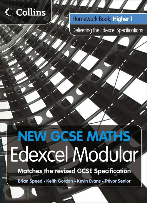 Book cover of New GCSE Maths: Homework Book, Higher 1 (PDF)
