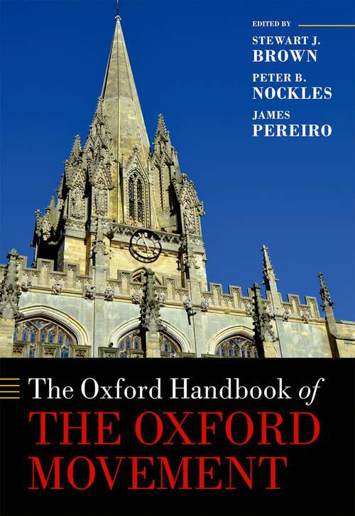 Book cover of The Oxford Handbook of the Oxford Movement (Oxford Handbooks)