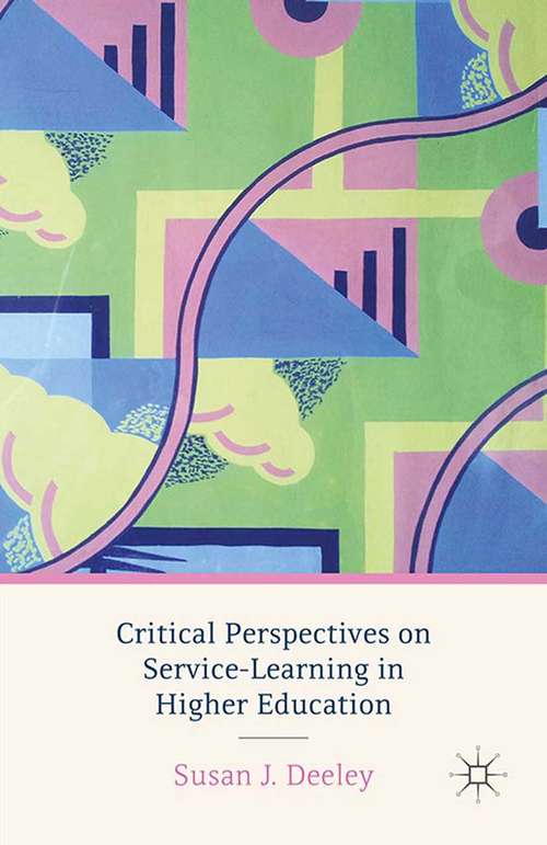 Book cover of Critical Perspectives on Service-Learning in Higher Education (2015)