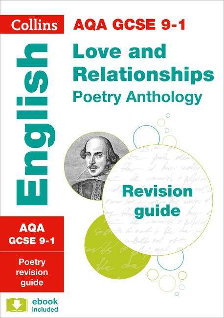 Book cover of AQA GCSE 9-1 English: Love and Relationships - Poetry Anthology (PDF) (Collins Gcse 9-1 Revision Guide Series)