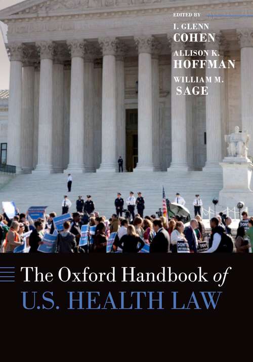Book cover of The Oxford Handbook of U.S. Health Law (Oxford Handbooks)