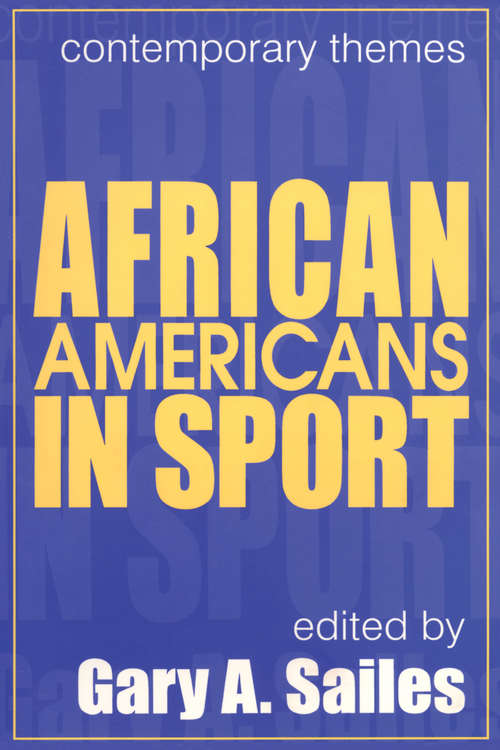 Book cover of African Americans in Sports