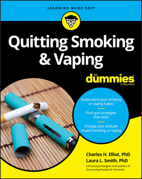 Book cover of Quitting Smoking and Vaping For Dummies (2)