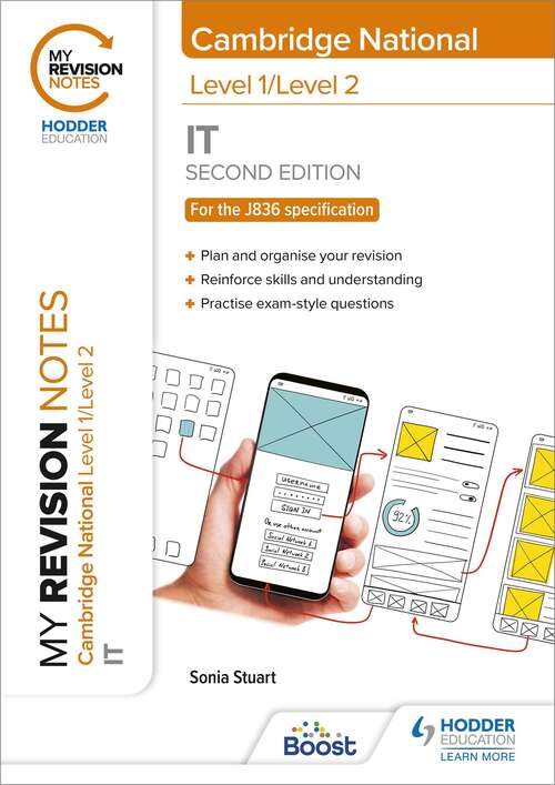 Book cover of My Revision Notes: Level 1/Level 2 Cambridge National in IT: Second Edition