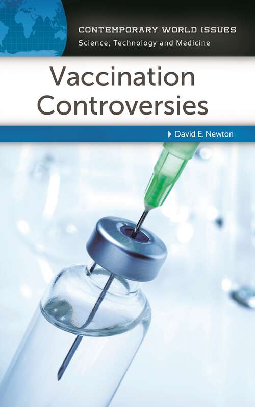 Book cover of Vaccination Controversies: A Reference Handbook (Contemporary World Issues)