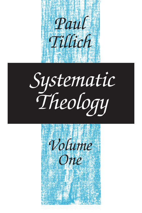 Book cover of Systematic Theology, Volume 1