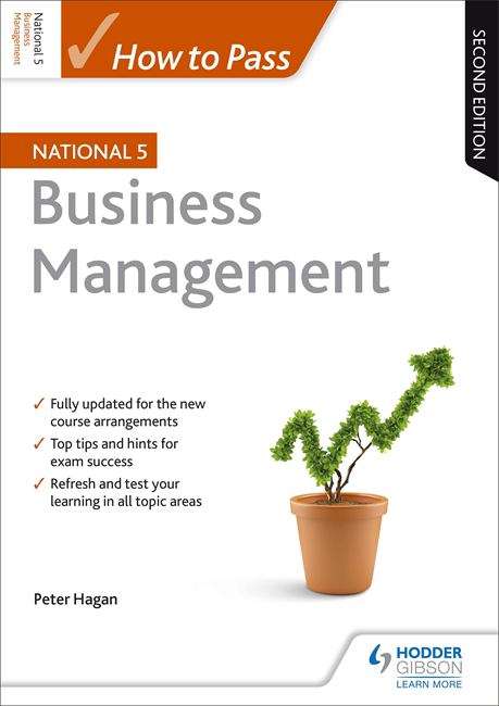 Book cover of How to Pass National 5 Business Management: Second Edition