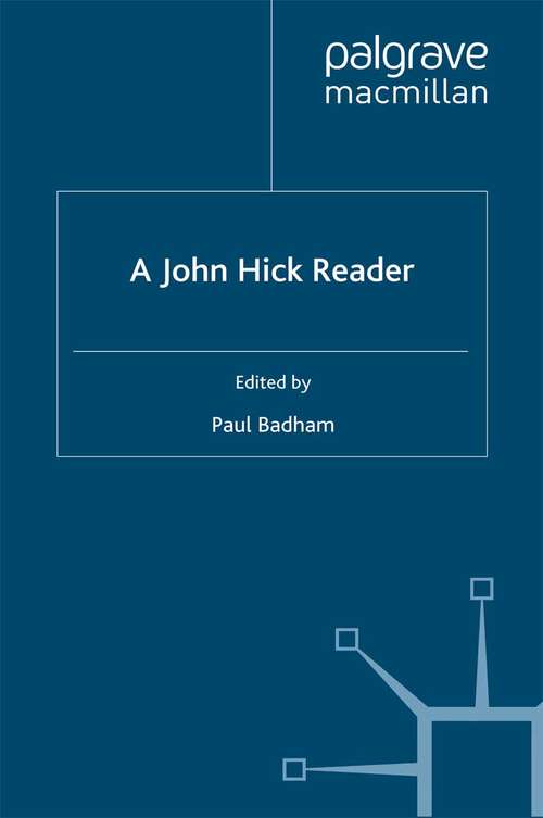 Book cover of A John Hick Reader (1990)