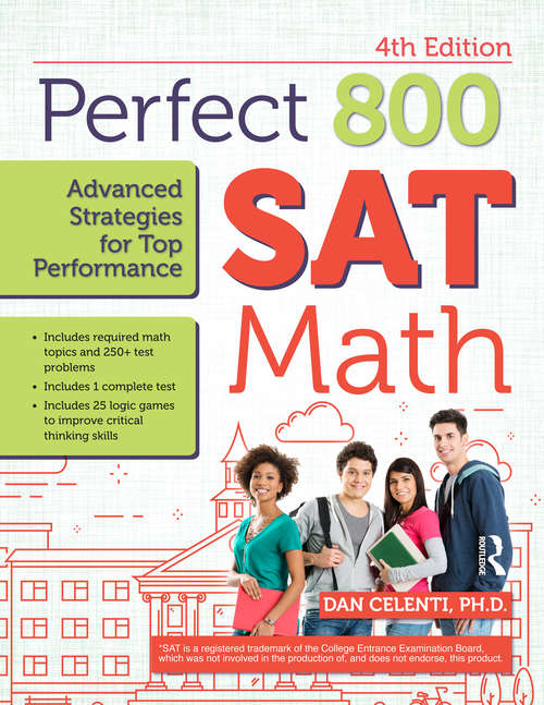 Book cover of Perfect 800: SAT Math, Advanced Strategies for Top Performance