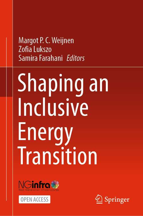 Book cover of Shaping an Inclusive Energy Transition (1st ed. 2021)