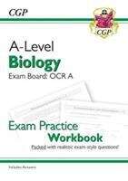 Book cover of New A-Level Biology: OCR A Year 1&2 Exam Practice Workbook - includes Answers (PDF)