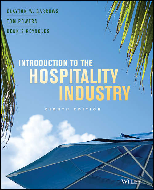 Book cover of Introduction to the Hospitality Industry