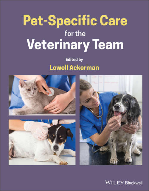 Book cover of Pet-Specific Care for the Veterinary Team