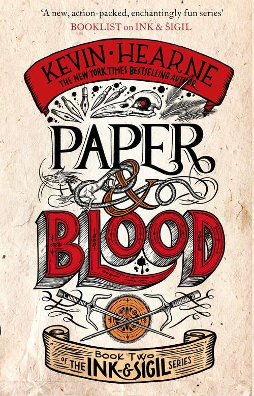 Book cover of Paper & Blood: Book 2 of the Ink & Sigil series (Ink & Sigil #2)