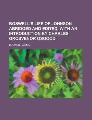 Book cover of Boswell's Life of Johnson