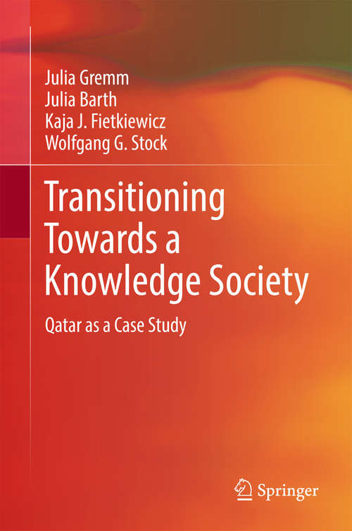 Book cover of Transitioning Towards a Knowledge Society: Qatar as a Case Study