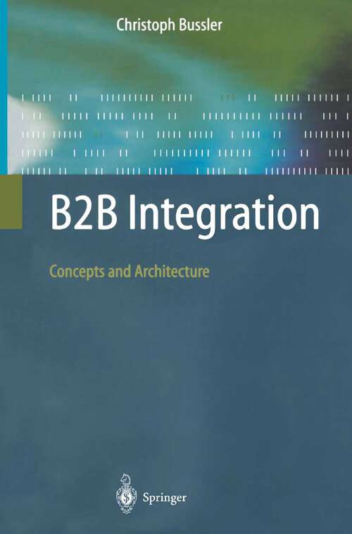 Book cover of B2B Integration: Concepts and Architecture (2003)