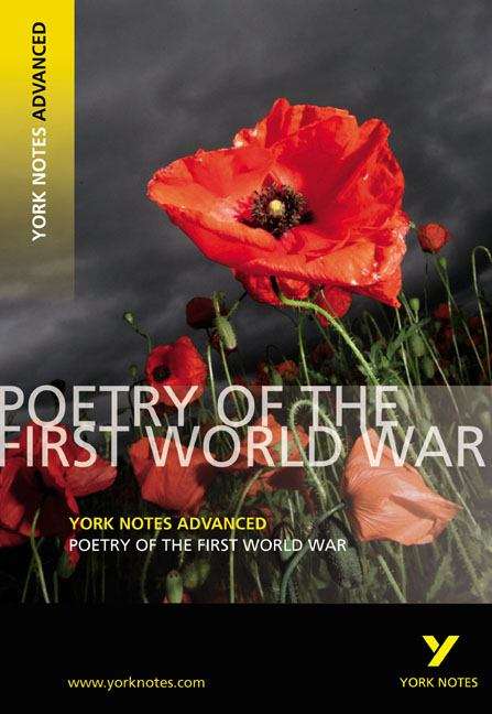 Book cover of Poetry Of The First World War