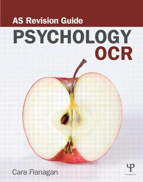 Book cover of OCR Psychology: AS Revision Guide (PDF)