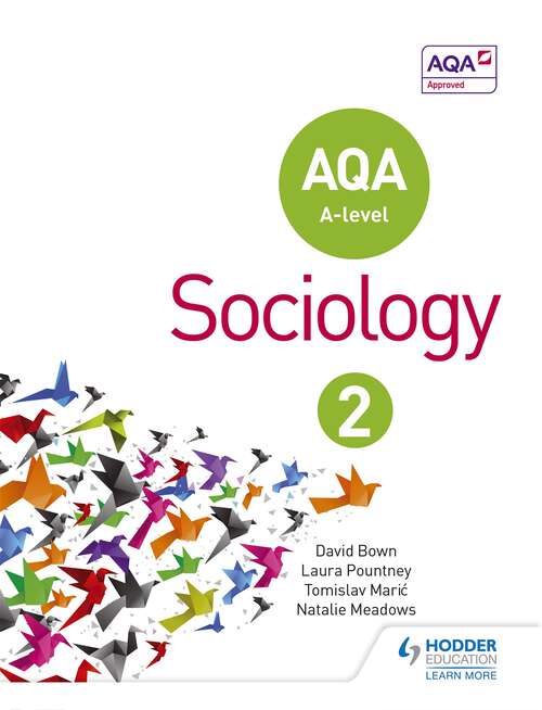 Book cover of AQA Sociology for A-level Book 2