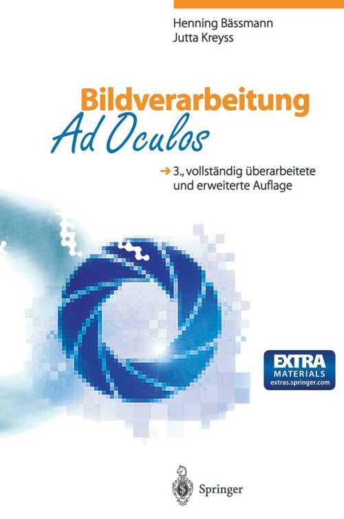 Book cover of Bildverarbeitung Ad Oculos (3. Aufl. 1998)