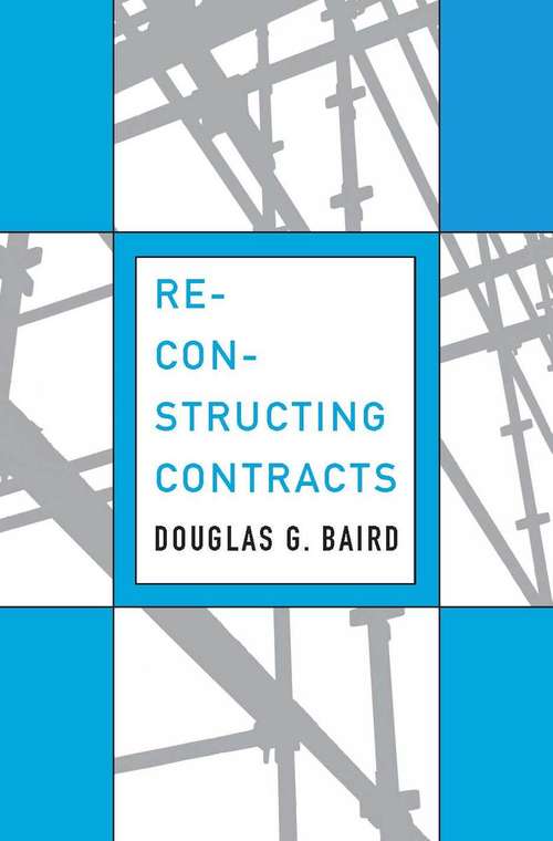 Book cover of Reconstructing Contracts