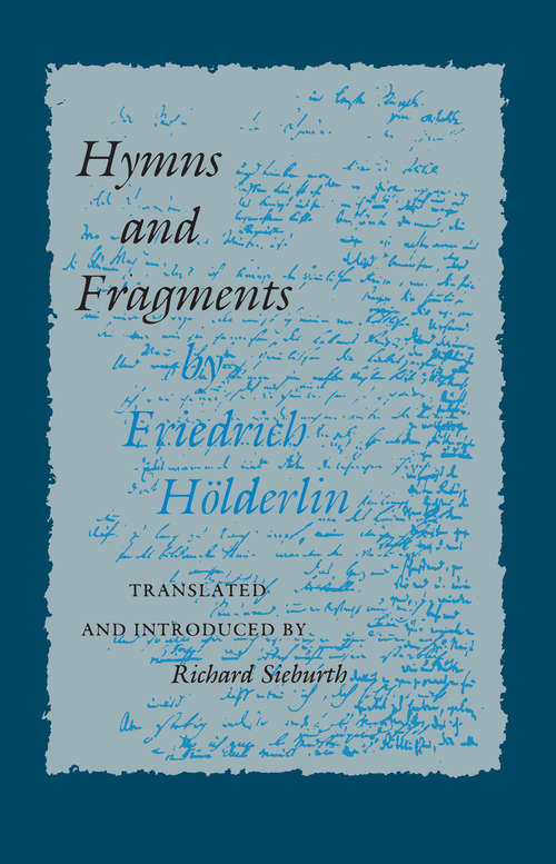 Book cover of Hymns and Fragments