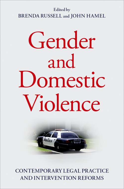 Book cover of Gender and Domestic Violence: Contemporary Legal Practice and Intervention Reforms