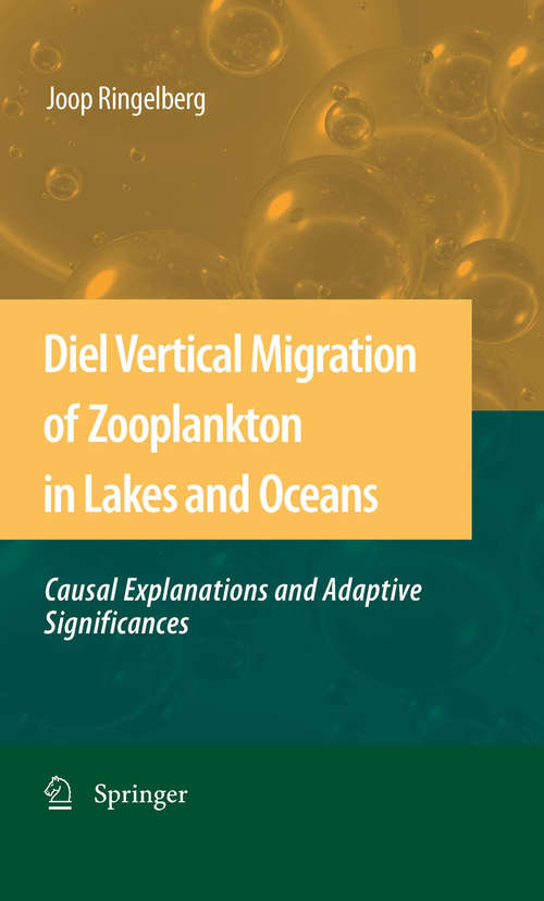 Book cover of Diel Vertical Migration of Zooplankton in Lakes and Oceans: causal explanations and adaptive significances (2010)