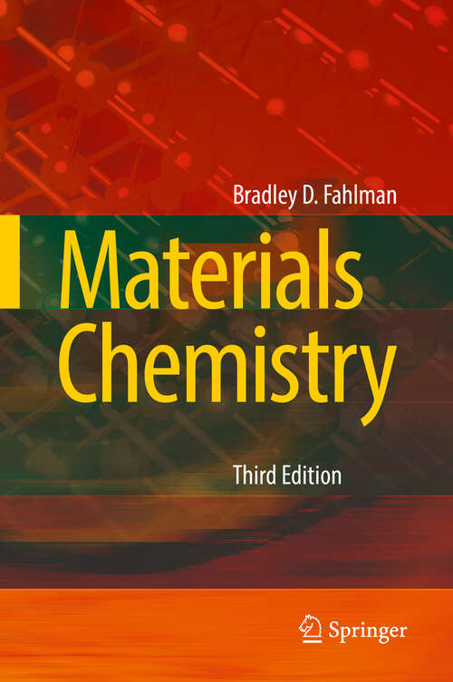 Book cover of Materials Chemistry (3rd ed. 2018)
