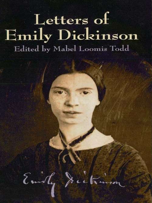 Book cover of Letters of Emily Dickinson