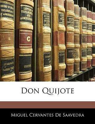 Book cover of Don Quijote