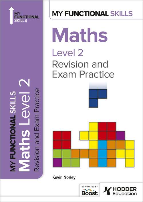 Book cover of My Functional Skills: Revision and Exam Practice for Maths Level 2