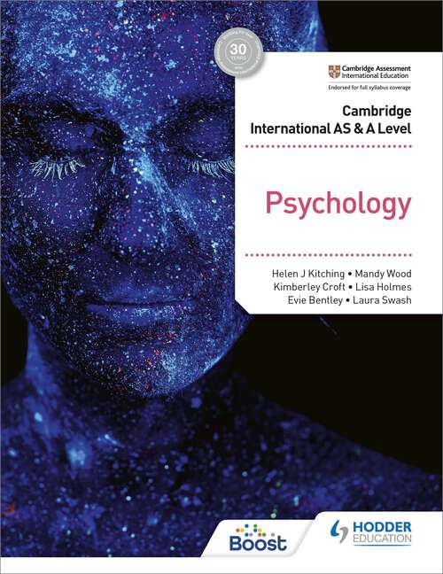 Book cover of Cambridge International AS & A Level Psychology