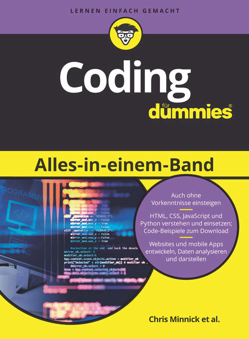 Book cover of Coding Alles-in-einem-Band für Dummies (Für Dummies)