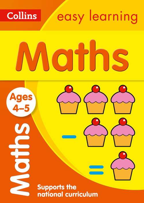 Book cover of Maths Ages 3-5: Prepare For School With Easy Home Learning (collins Easy Learning Preschool) (PDF) (Collins Easy Learning Preschool Ser.)