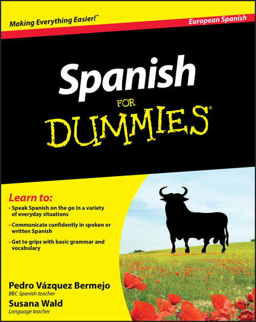 Book cover of Spanish For Dummies