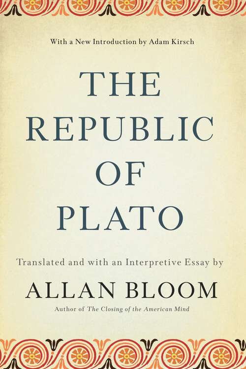 Book cover of The Republic of Plato (3)