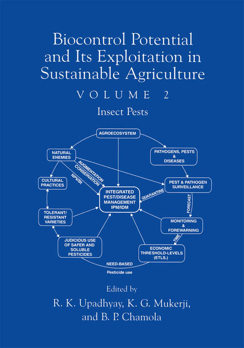 Book cover of Biocontrol Potential and its Exploitation in Sustainable Agriculture: Volume 2: Insect Pests (2001)