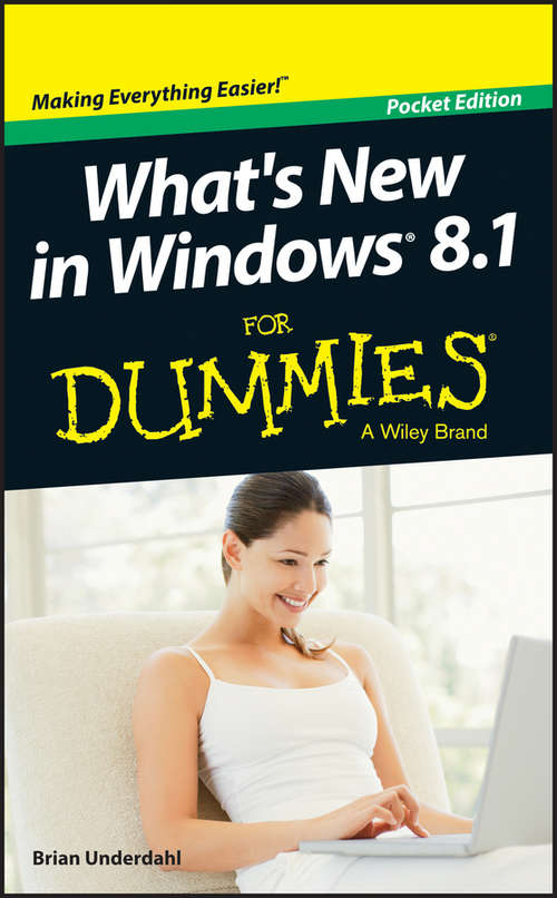 Book cover of What's New in Windows 8.1 For Dummies (PDF) (Pocket Edition)